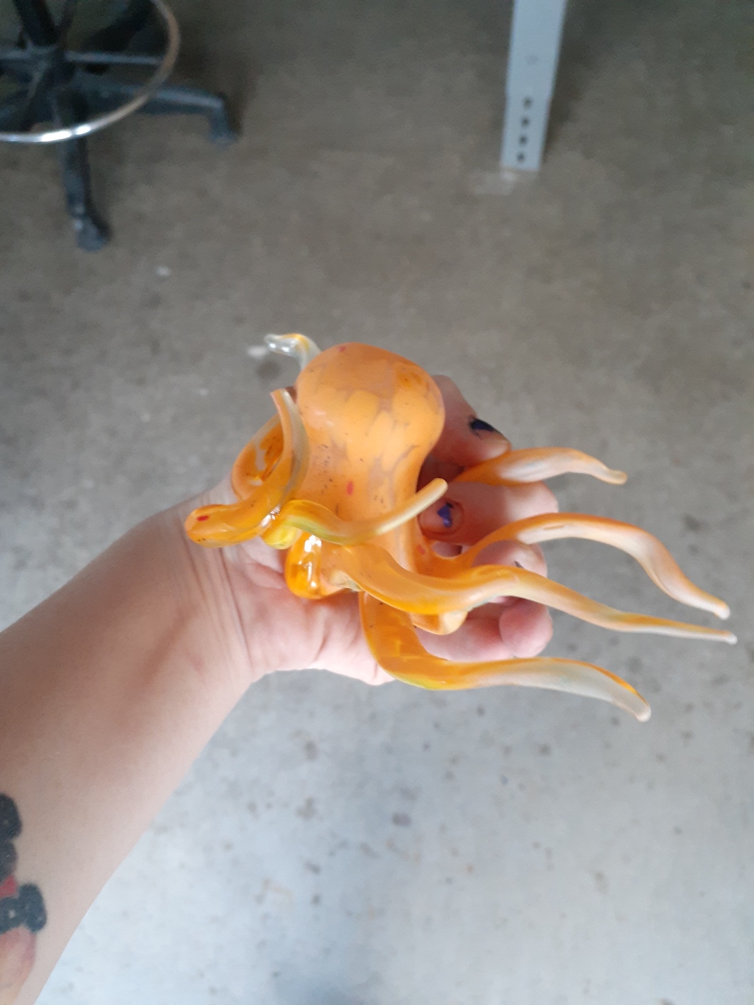 Glass Octopus and Shark Creation 2/2 Robin Ritter 4